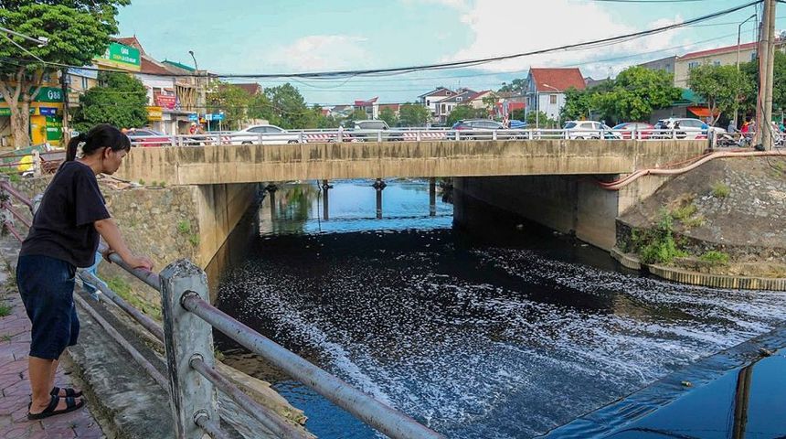 Đề xuất ngầm hóa 3,4 km kênh ô nhiễm nhất ở Vinh