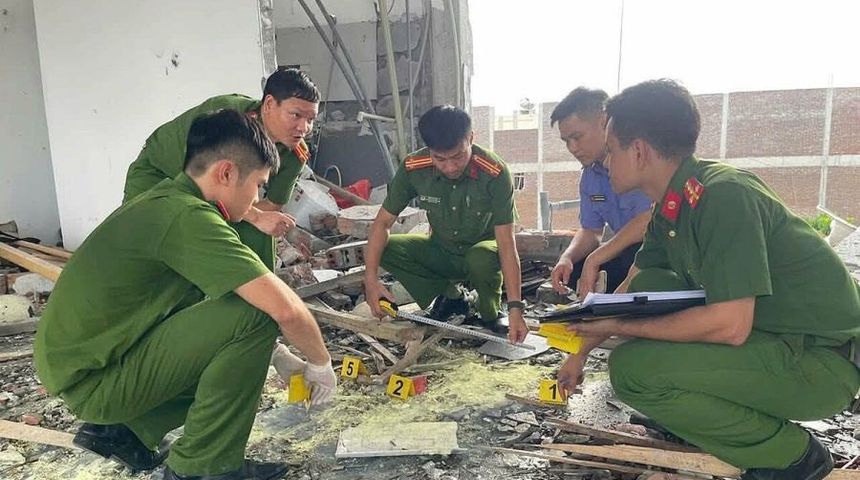 Thùng phuy rỗng phát nổ lúc hàn khiến một người chết