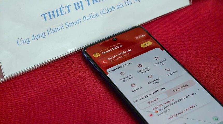Sắp có thể theo dõi camera giao thông qua ứng dụng Hanoi Smart Police