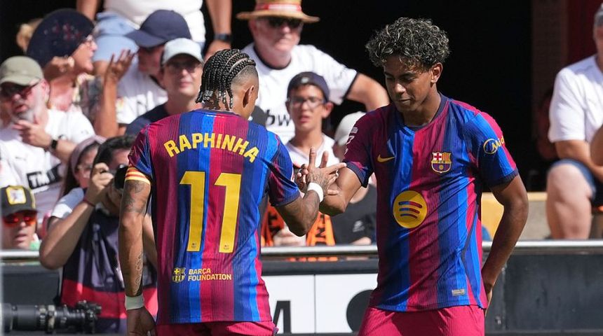 Yamal lập cú đúp giúp Barca đại thắng Valencia