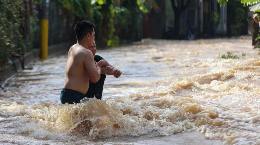 Cống qua cao tốc Biên Hòa - Vũng Tàu đặt lệch khiến khu dân cư ngập nặng