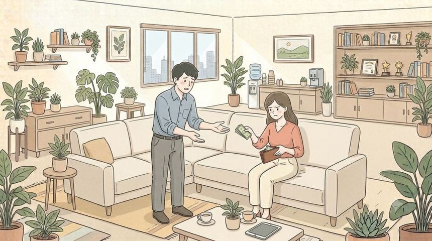 Bức bối vì muốn mua gì tôi cũng phải xin vợ