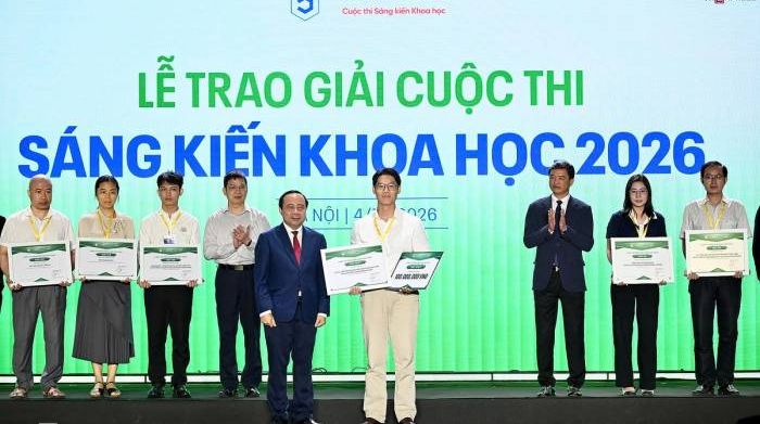 15 công trình thắng giải Sáng kiến khoa học 2026