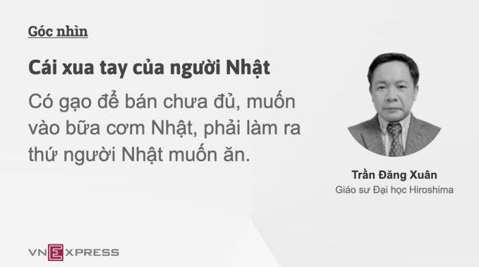 Cái xua tay của người Nhật