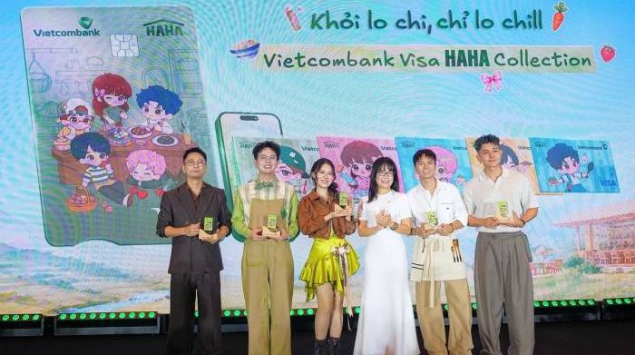 Vietcombank ra mắt thẻ độc quyền lấy cảm hứng từ nghệ sĩ Quán Nhà Haha
