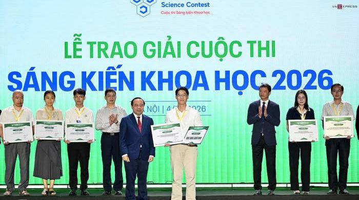 Nền tảng quang học siêu phổ thắng giải nhất Sáng kiến Khoa học 2026