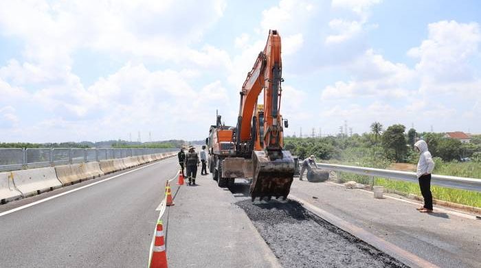 Sửa đoạn cao tốc Biên Hòa - Vũng Tàu bị lún, nứt
