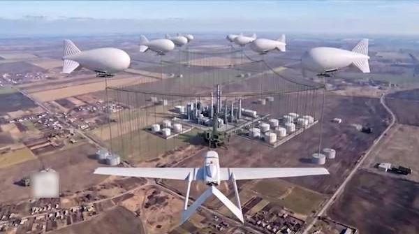 Nga thử nghiệm rào chắn khí cầu để chặn UAV Ukraine