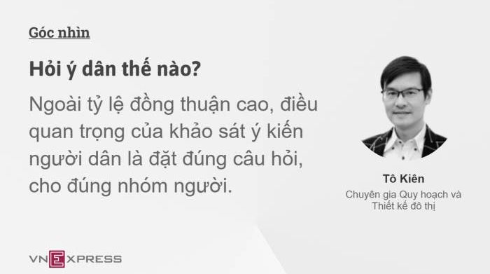 Hỏi ý dân thế nào?