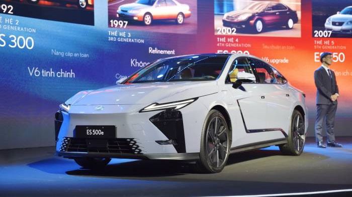 Lexus ES 2026: Chỉ hybrid và thuần điện, giá từ 2,34 tỷ đồng
