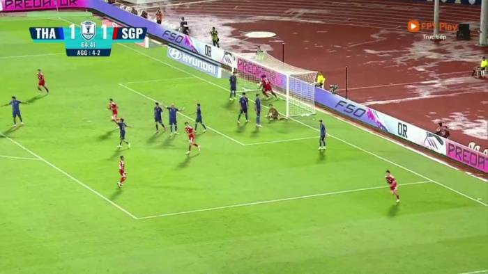 Highlight Thái Lan 1-2 Singapore