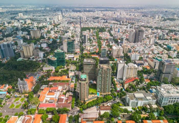 Bất động sản khu trung tâm TP HCM, tháng 7/2025. Ảnh: Quỳnh Trần