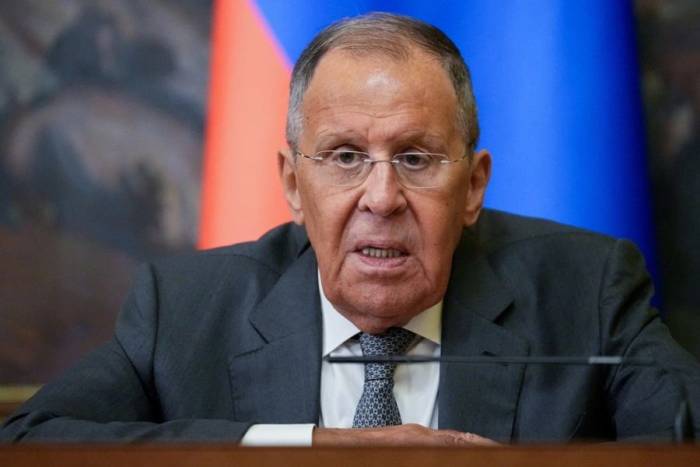 Ngoại trưởng Nga Sergei Lavrov tại Moskva ngày 17/8. Ảnh: AFP