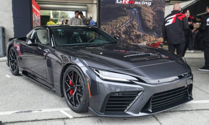 Toyota GR GT tại một sự kiện ở Mỹ. Ảnh: Top Gear