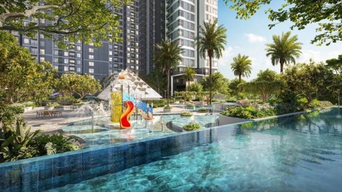 Hệ tiện ích phong cách nghỉ dưỡng được tích hợp tại dự án. Ảnh: TT Capital