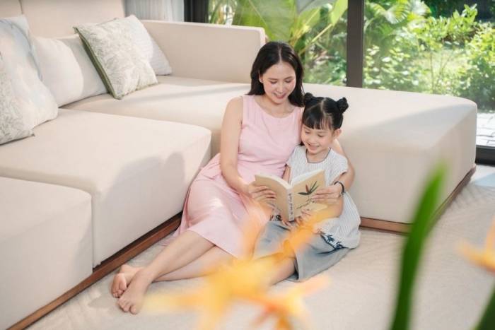 Trẻ nhỏ được học tập và phát triển trong môi trường sống quy hoạch bài bản tại Izumi City. Ảnh: Nam Long