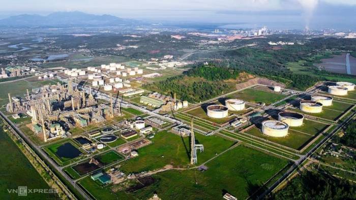 Khu Kinh tế Dung Quất. Ảnh: Thành Linh