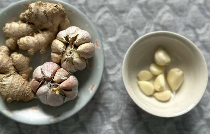 Tỏi giàu chất chống oxy hóa, có đặc tính kháng viêm. Ảnh: Anh Chi