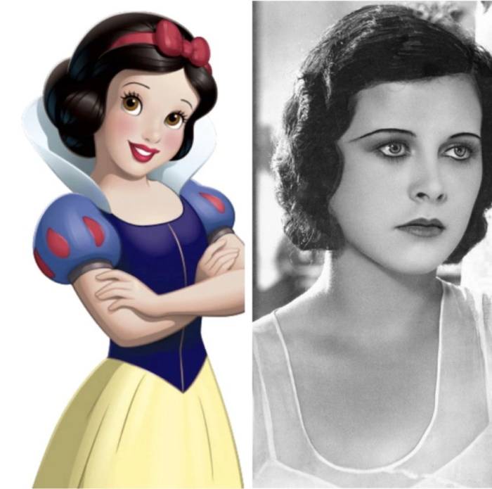 Minh tinh Hedy Lamarr là nguyên mẫu tạo hình Bạch Tuyết của Disney năm 1937. Ảnh: Medium/Wikipedia