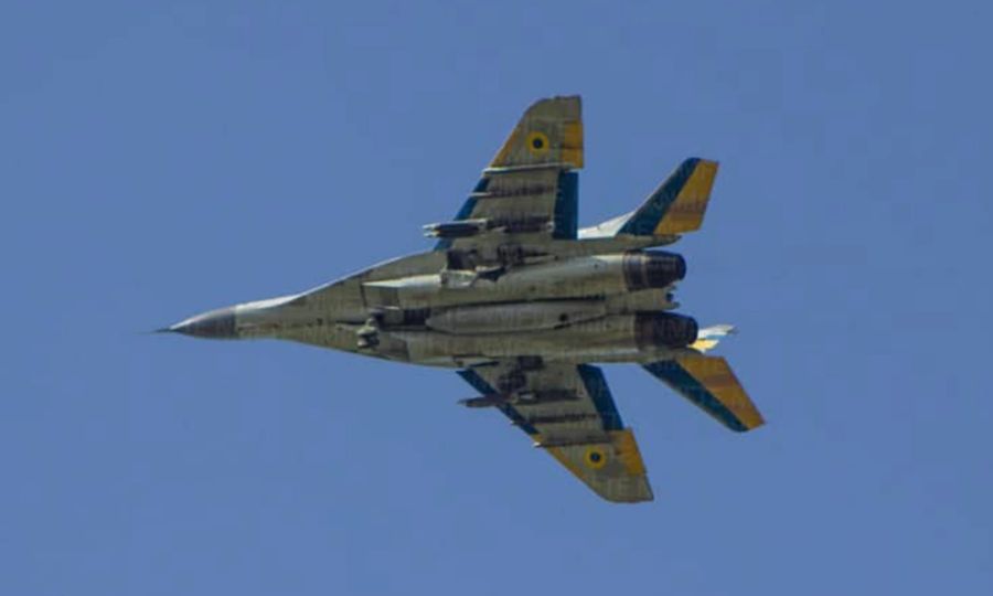 Tiêm kích MiG-29 Ukraine trong ảnh đăng hồi tháng 6. Ảnh: Militarnyi