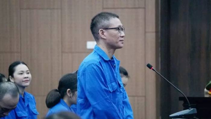 Phạm Quang Thiện, 48 tuổi, cựu Phó chủ tịch phường Phú Lãm, từng bị TAND Hà Nội phạt 7 năm tù về tội Tổ chức sử dụng trái phép chất ma túy. Ảnh: Danh Lam