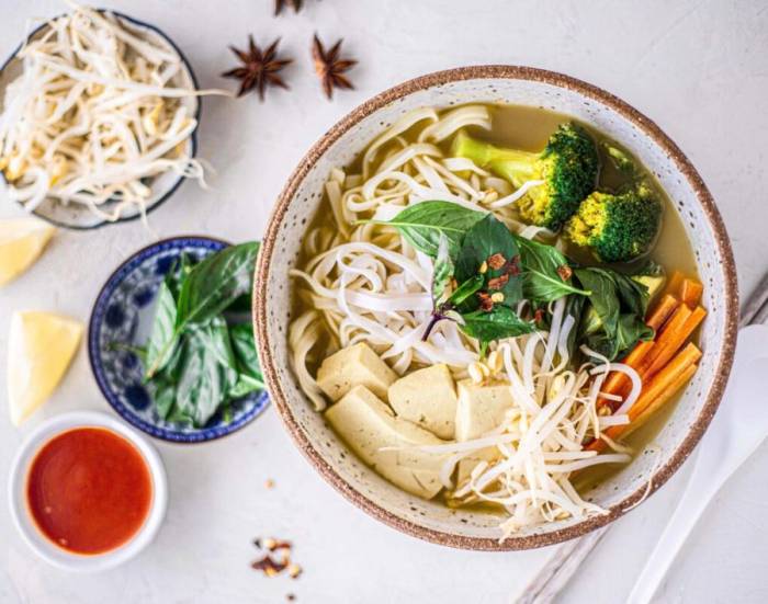 Phở chay. Ảnh: Vegkit