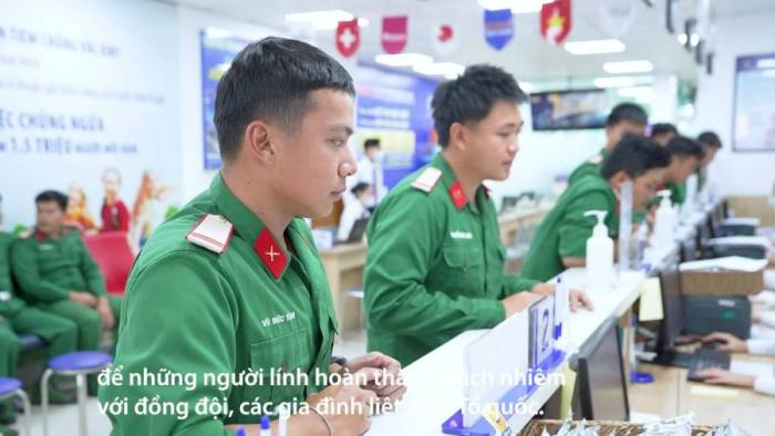 Tiêm miễn phí vaccine não mô cầu cho 200 chiến sĩ tìm kiếm hài cốt liệt sĩ