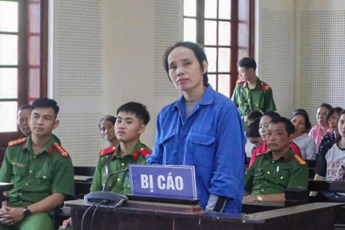 Bị cáo Hải tại tòa. Ảnh: Hùng Lê