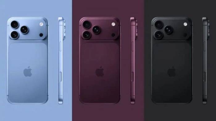 Ba màu sắc mới có thể xuất hiện trên dòng iPhone 18 Pro. Ảnh dựng:Macworld