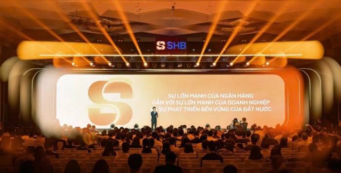 SHB thay đổi logo và bộ nhận diện hồi đầu năm. Ảnh: SHB