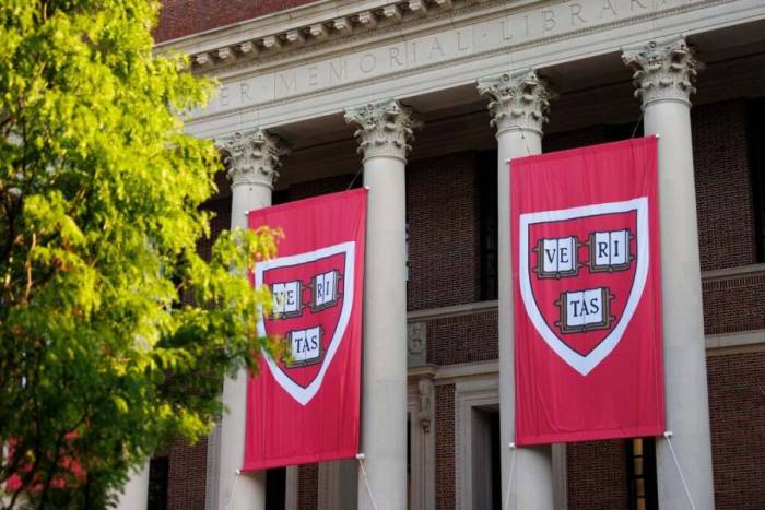 Một góc trong khuôn viên Đại học Harvard (Mỹ). Ảnh: Fanpage trường