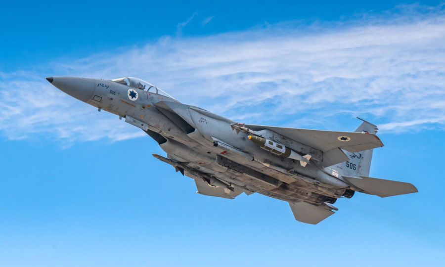 Tiêm kích F-15 Israel trong ảnh công bố ngày 6/4. Ảnh: IDF