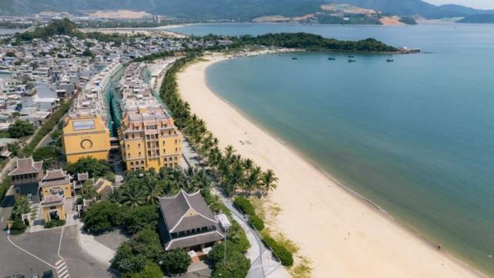 Dự án Nam Ô Heritage đang trong giai đoạn phát triển và hoàn thiện. Ảnh: Trung Thủy