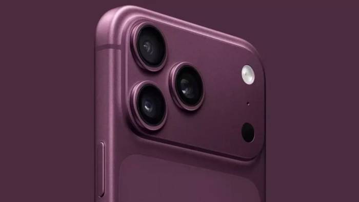Ảnh dựng iPhone 18 Pro với màu đỏ cherry. Ảnh:Macworld