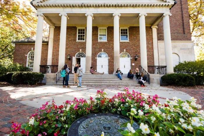 Một góc trong trường Đại học Kalamazoo. Ảnh: Website trường
