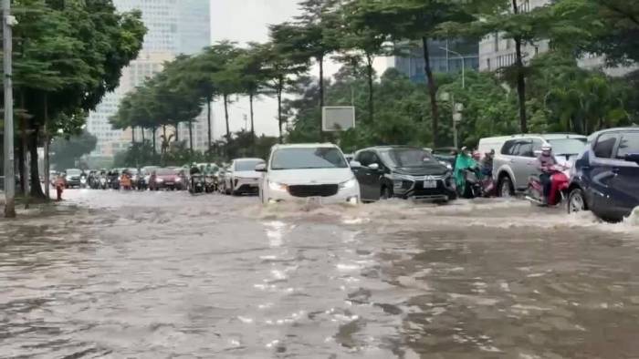 Nội đô Hà Nội còn gần 20 điểm ngập