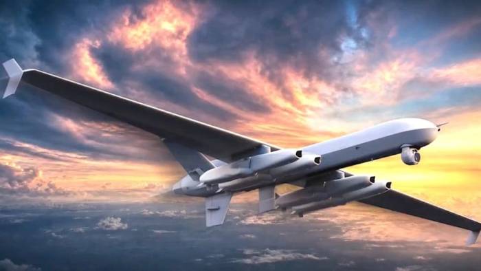 Mô phỏng UAV Wildfire được công bố ngày 9/9. Đồ họa: GA-ASI