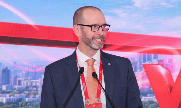 Ông Duncan Burns, Giám đốc phụ trách Quản lý đầu tư và cổ phiếu toàn cầu khu vực châu Á - Thái Bình Dương của Vanguard. Ảnh: SSI