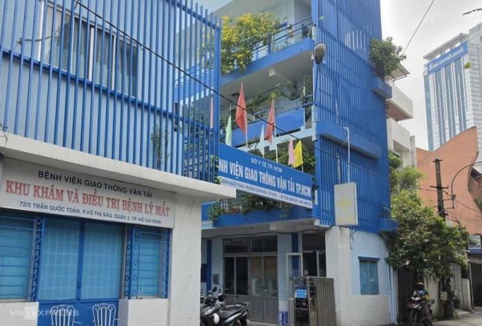 Bệnh viện Giao thông vận tải TP HCM. Ảnh: Lê Phương