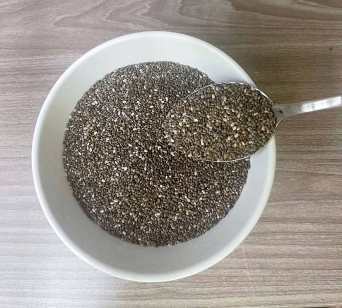 Hạt chia giàu magie, chất béo có lợi cho sức khỏe. Ảnh: Lê Nguyễn