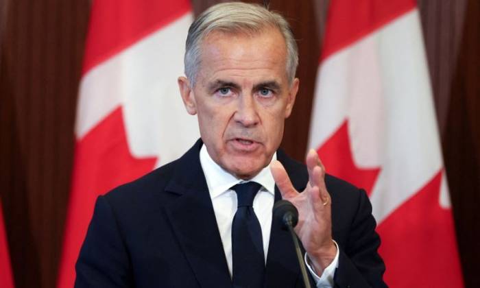 Thủ tướng Canada Mark Carney phát biểu tại cuộc họp báo ở thủ đô Ottawa ngày 22/8. Ảnh: AFP
