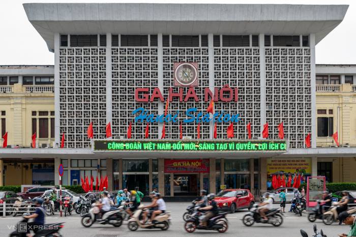 Ga Hà Nội được đề xuất thành ga đường sắt đô thị thay vì ga đường sắt quốc gia. Ảnh: Thế Bằng