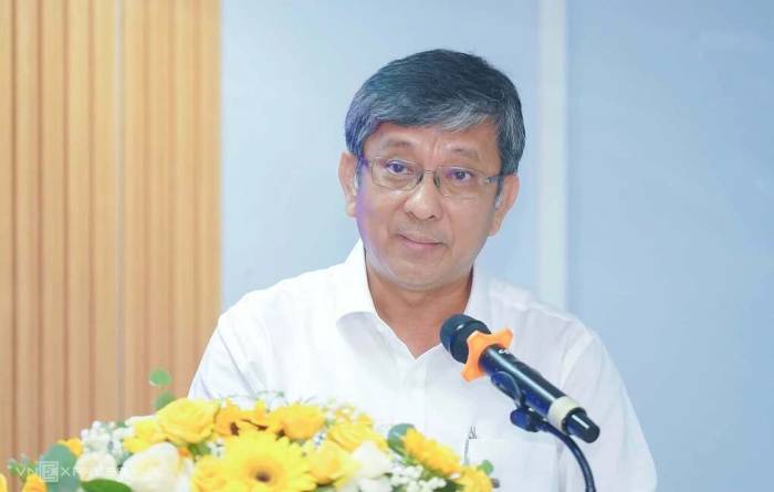 Thứ trưởng Khoa học Công nghệ Trần Trung Tính phát biểu tại hội nghị. Ảnh: Bảo Lâm