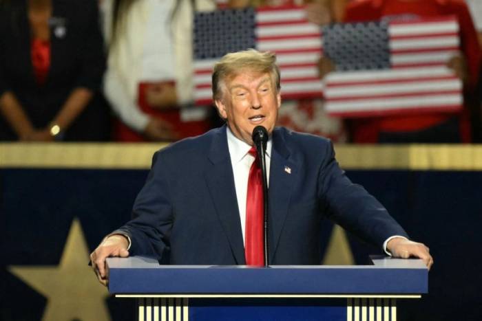 Tổng thống Mỹ Donald Trump phát biểu tại Dallas, Texas ngày 10/9. Ảnh: AFP