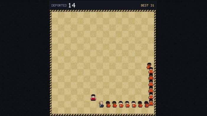 Nhà Trắng công bố game trục xuất người di cư