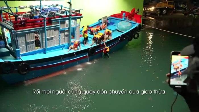 Hậu trường đại cảnh 'Lật mặt 7'