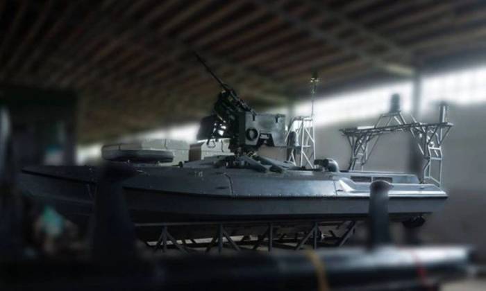 USV Sargan 3000 trong ảnh đăng hôm 12/9. Ảnh: RBC Ukraine