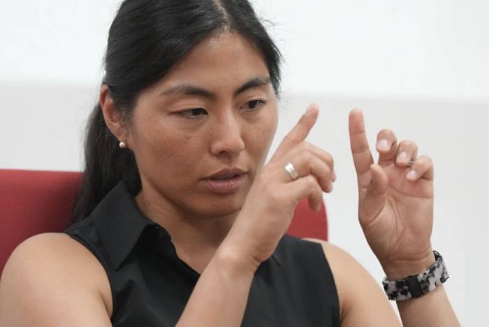 Nicole Rieth trả lời phỏng vấn tại Seoul, Hàn Quốc, tháng 5/2026. Ảnh: AP