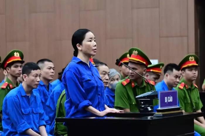 Bị cáo Mai Anh tại tòa.