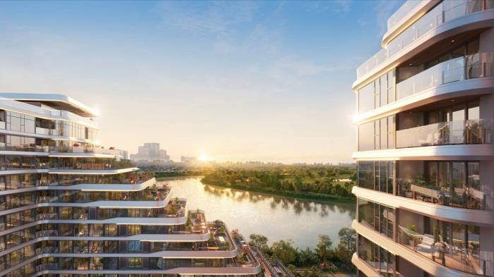 Kiến trúc lấy cảm hứng từ du thuyền. Ảnh: Phú Mỹ Hưng